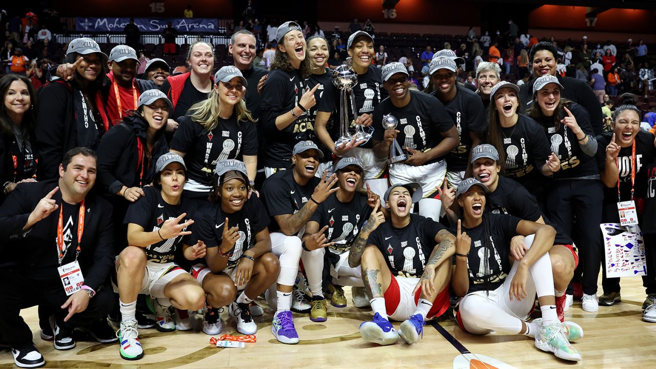 WNBA Finals: Las Vegas Aces first team to repeat since 2001-02 Sparks