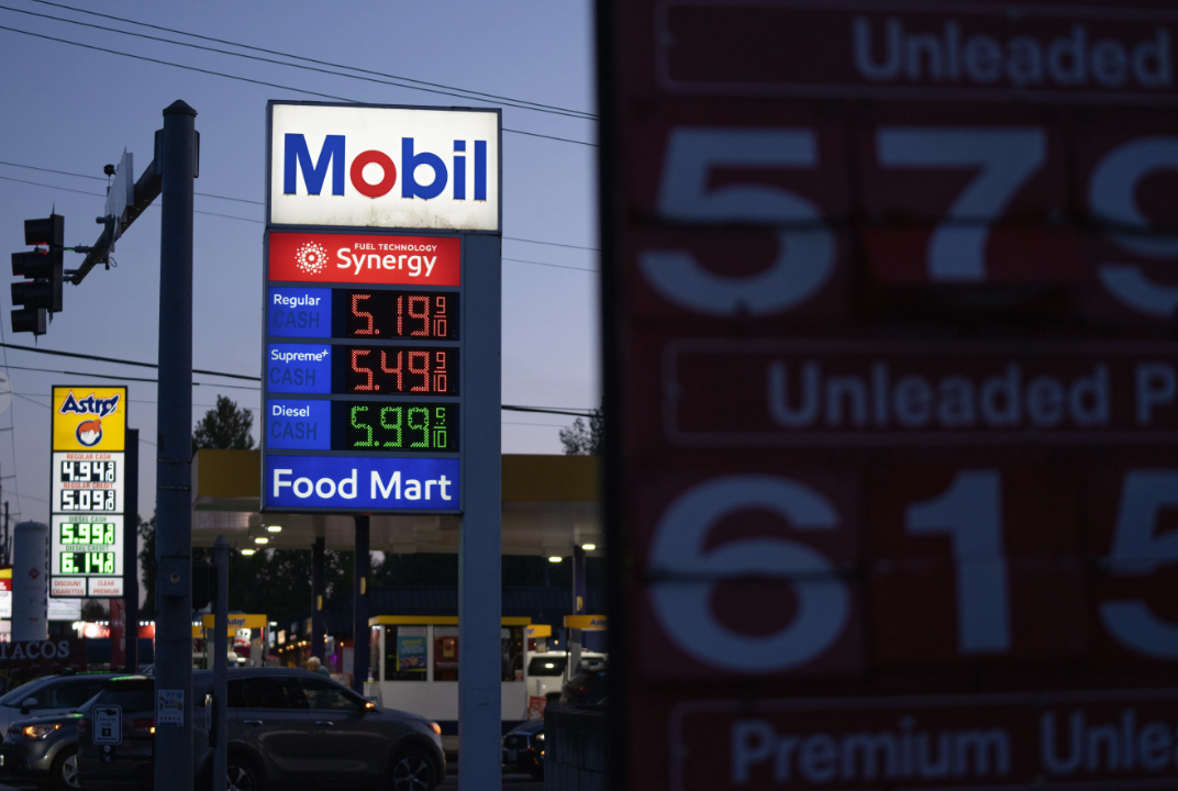 Gasoline costs 50% more in the US than it did before the Iran war