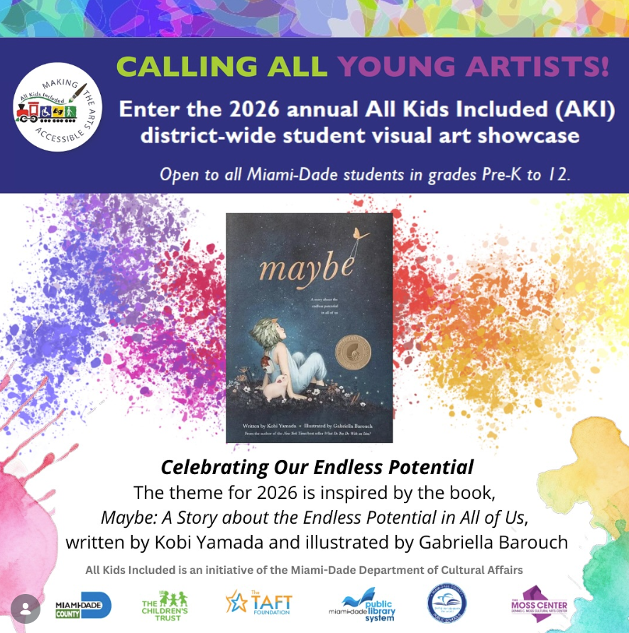 Young artists invited to celebrate arts, accessibility, and friendship in the 2027 All Kids Included Visual Art Showcase