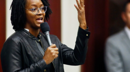Angie Nixon speaks to terror of ICE
